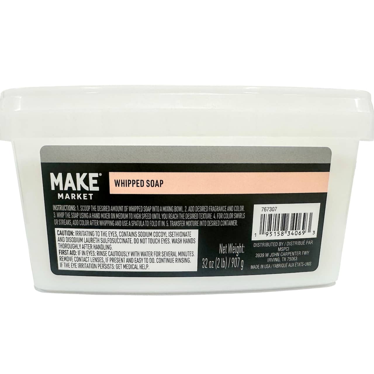 Savon fouetté, 907 g de Make Market